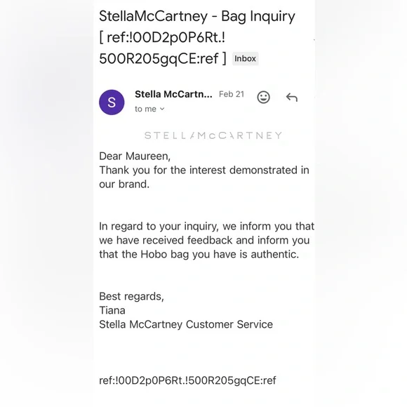 Stella McCartney Linea Logo Hobo Bag - Picture 12 of 13